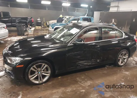 2015 BMW 335I xDrive z USA, uszkodzony, nr VIN WBA3B9G52FNR93071